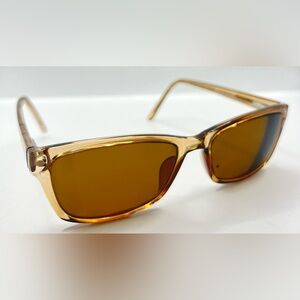 Enhance Brown Oval Sunglasses Frames Only